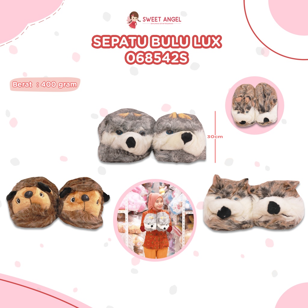 [068542S] SEPATU BULU LUX