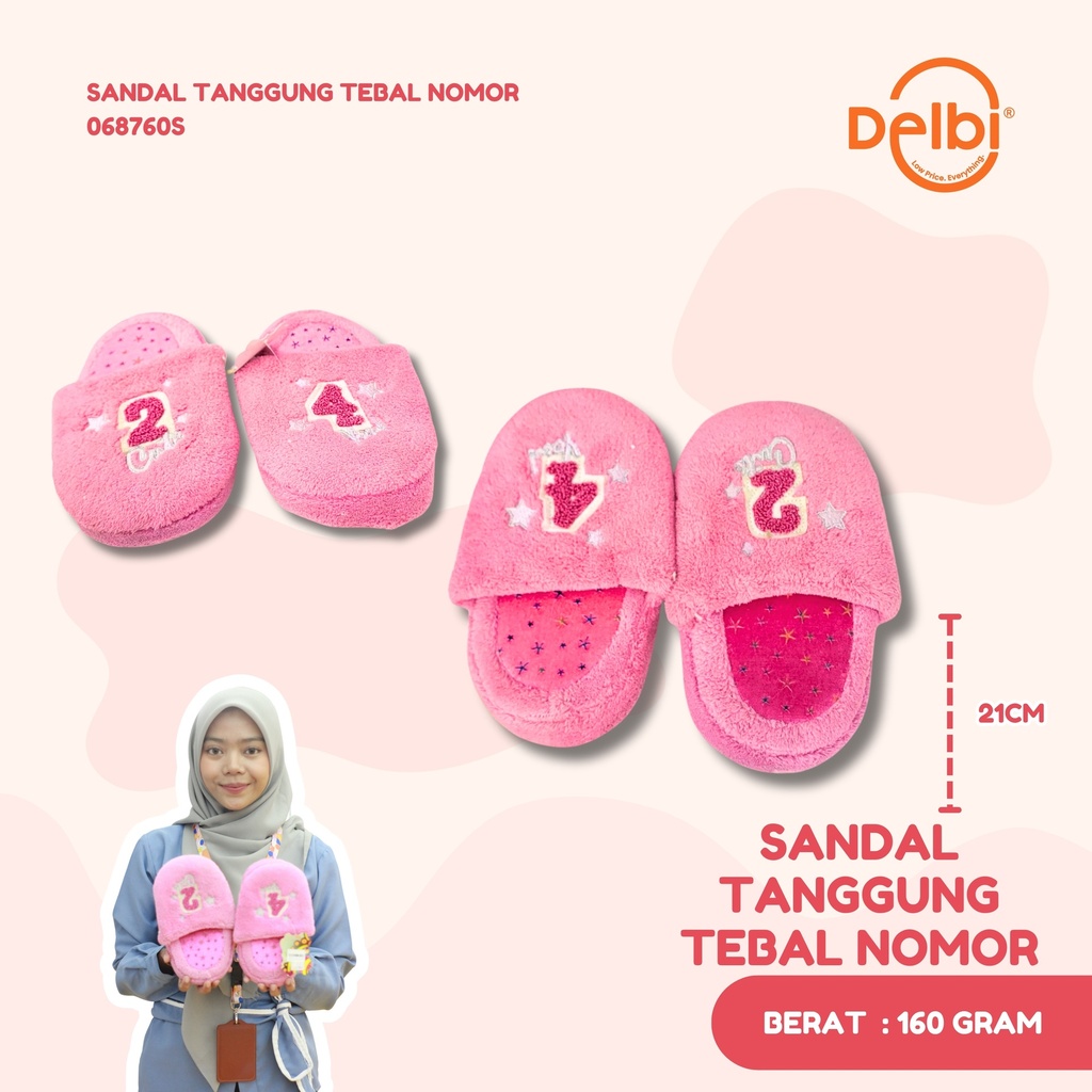SANDAL TANGGUNG TEBAL NOMOR
