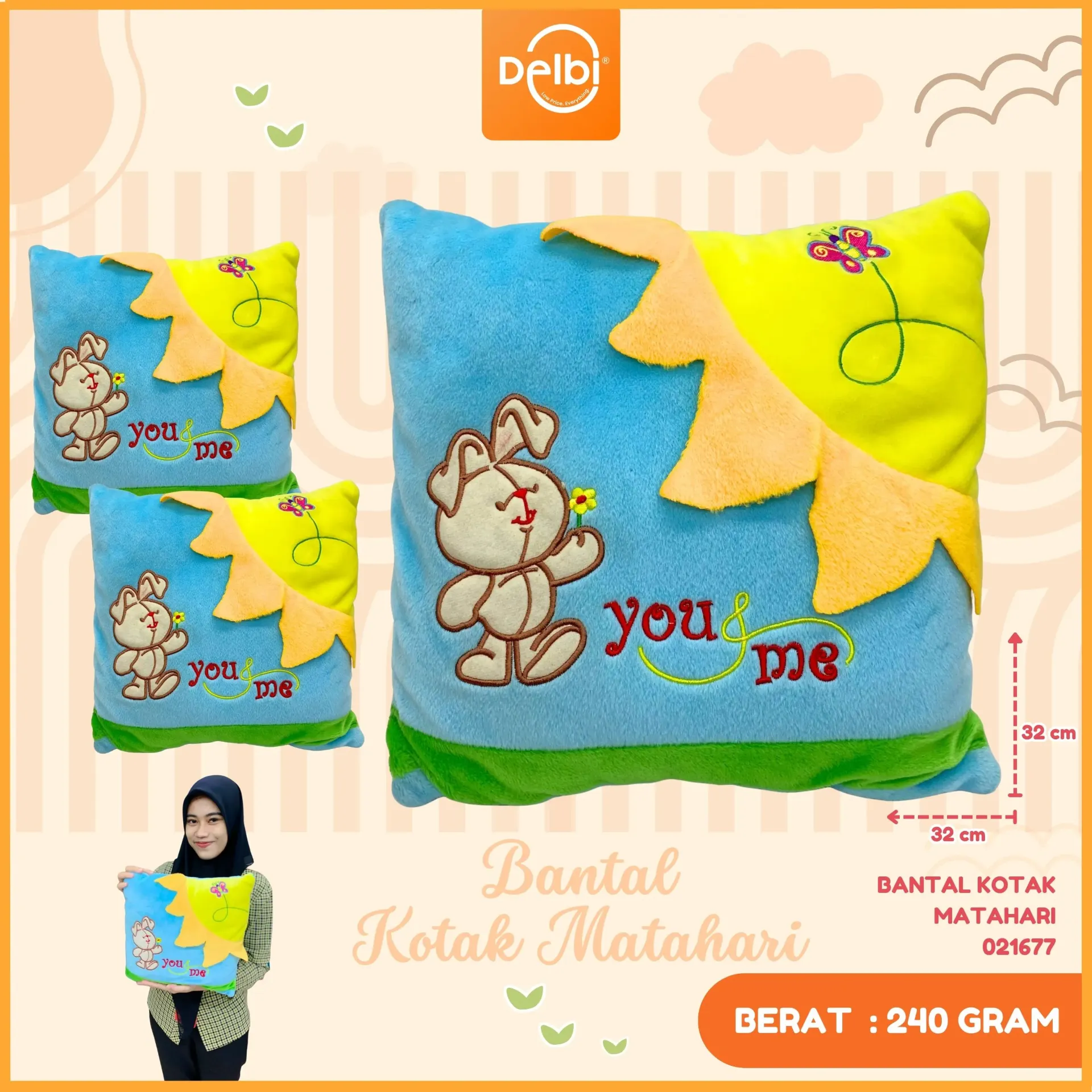 BANTAL KOTAK MATAHARI