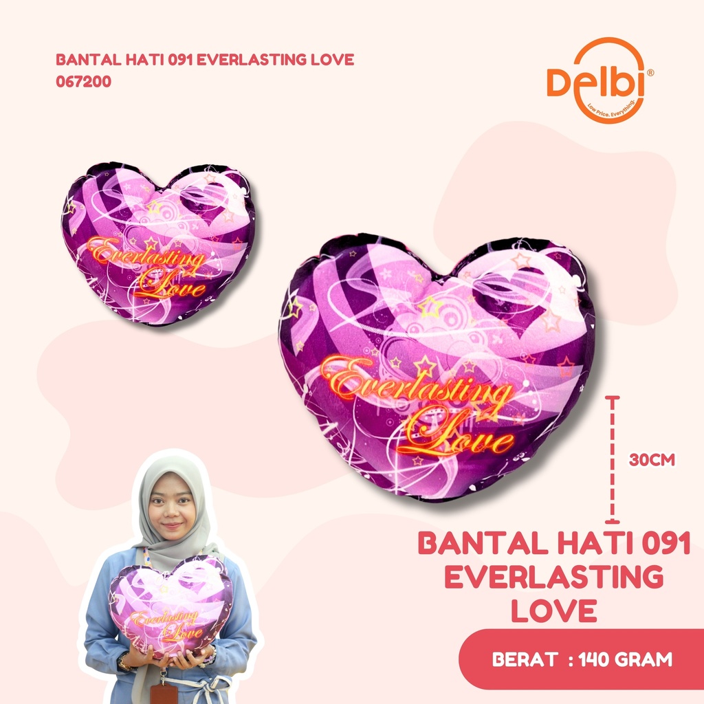 BANTAL HATI 091 EVERLASTING LOVE