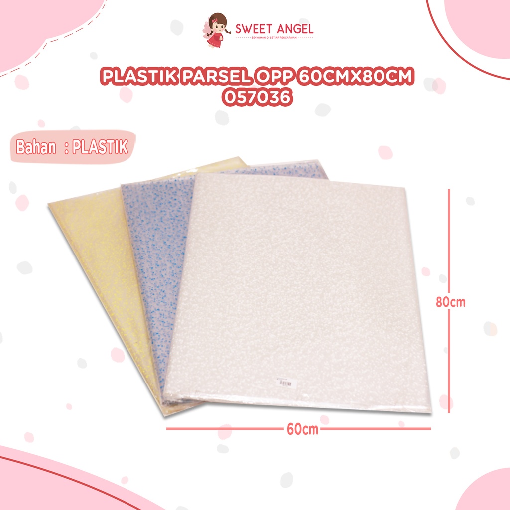 [057036] PLASTIK PARSEL OPP 60CMX80CM (60LBR