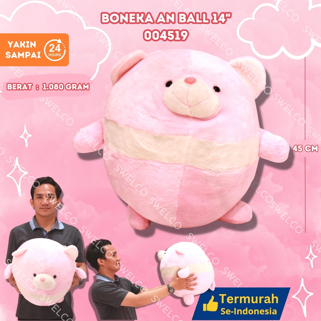 [004519] BONEKA AN BALL 14"