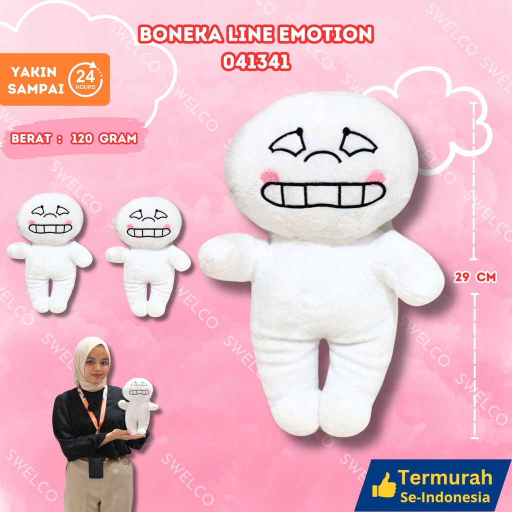 [041341] BONEKA LINE EMOTION
