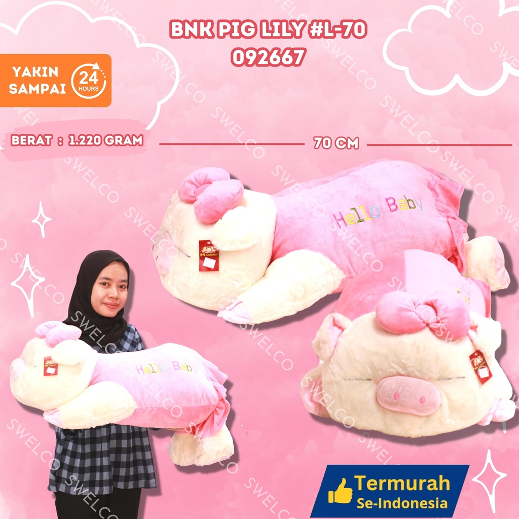 [092667] BNK PIG LILY (L-70