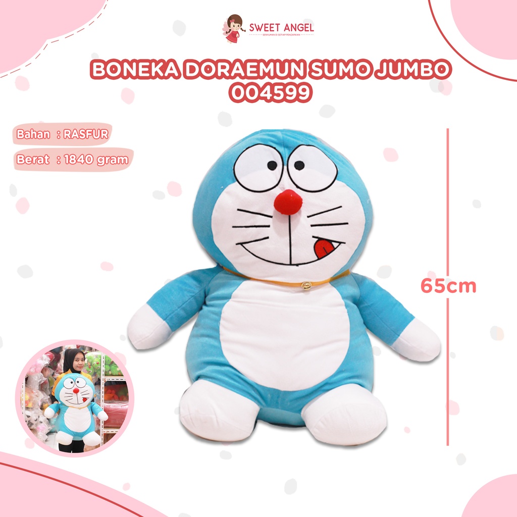 BONEKA DORAEMUN SUMO JUMBO RASFUR
