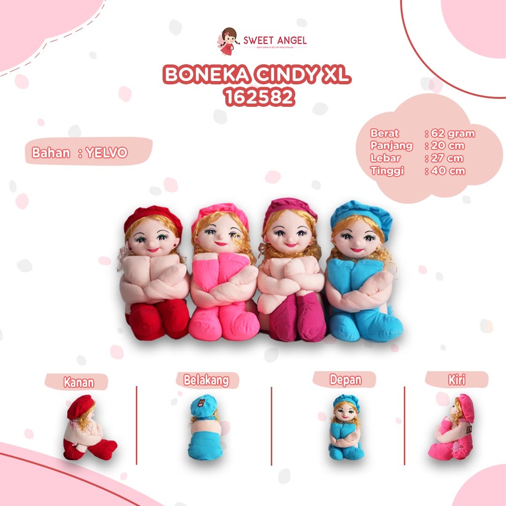 [162582] BONEKA CINDY XL