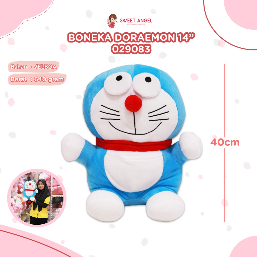 BONEKA DORAEMUN 14"