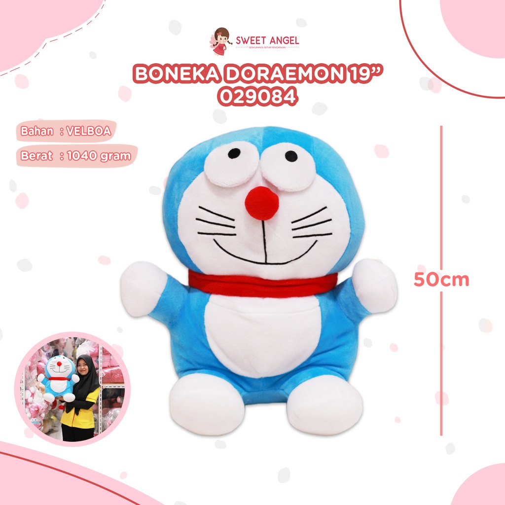 [029084] BONEKA DORAEMUN 19"