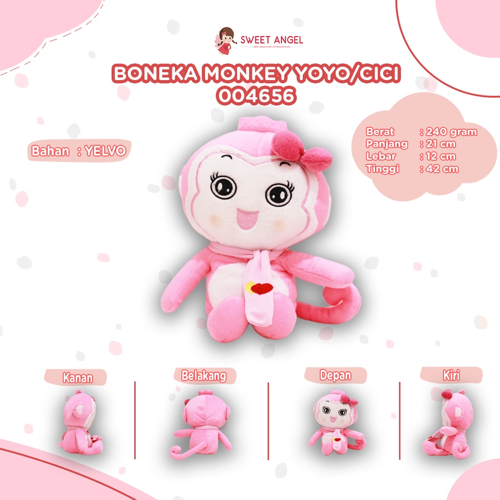 BONEKA MONKEY YOYO/CICI