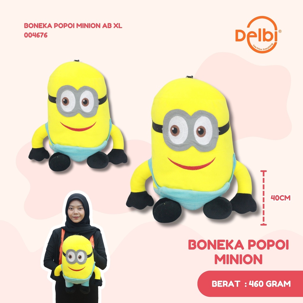 [004676] BONEKA POPOI MINION AB XL