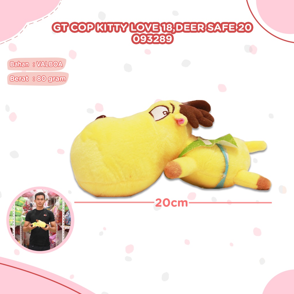 [093289] GT COP KITTY LOVE 18,DEER SAFE 20