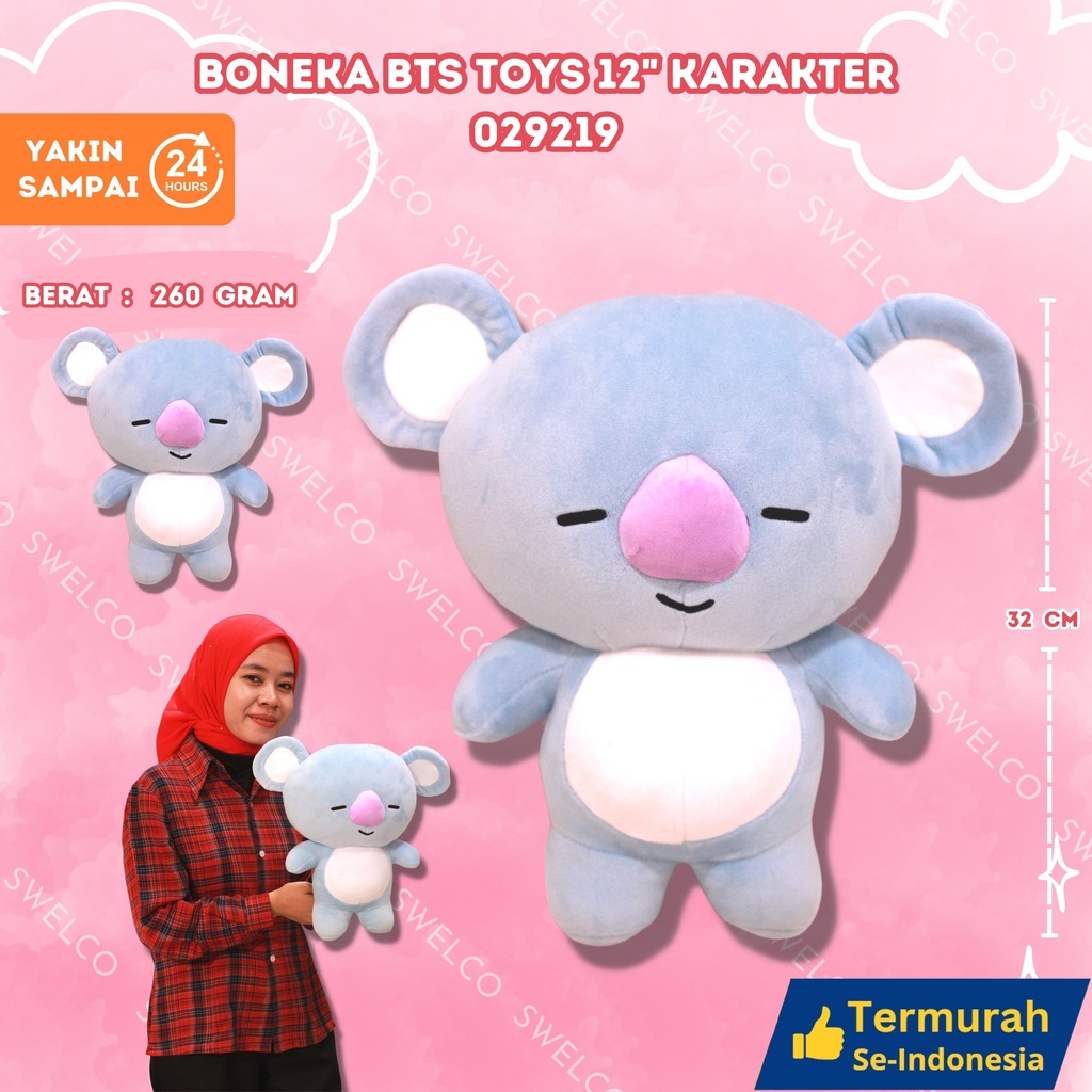 BONEKA BTS TOYS 12" KARAKTER