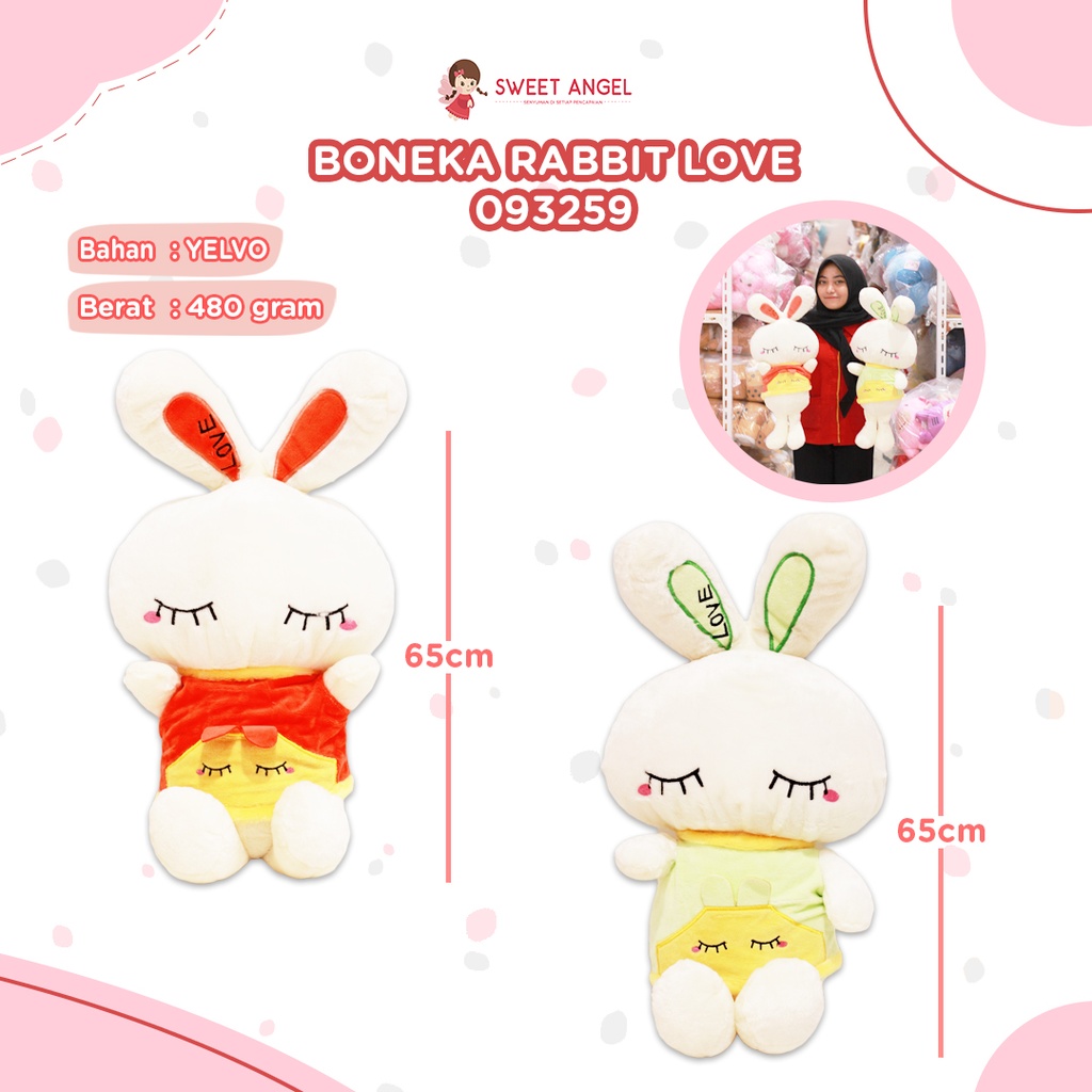 [093259] BNK RABBIT LOVE F6009-2(70