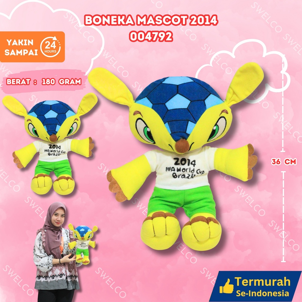 BONEKA MASCOT 2014