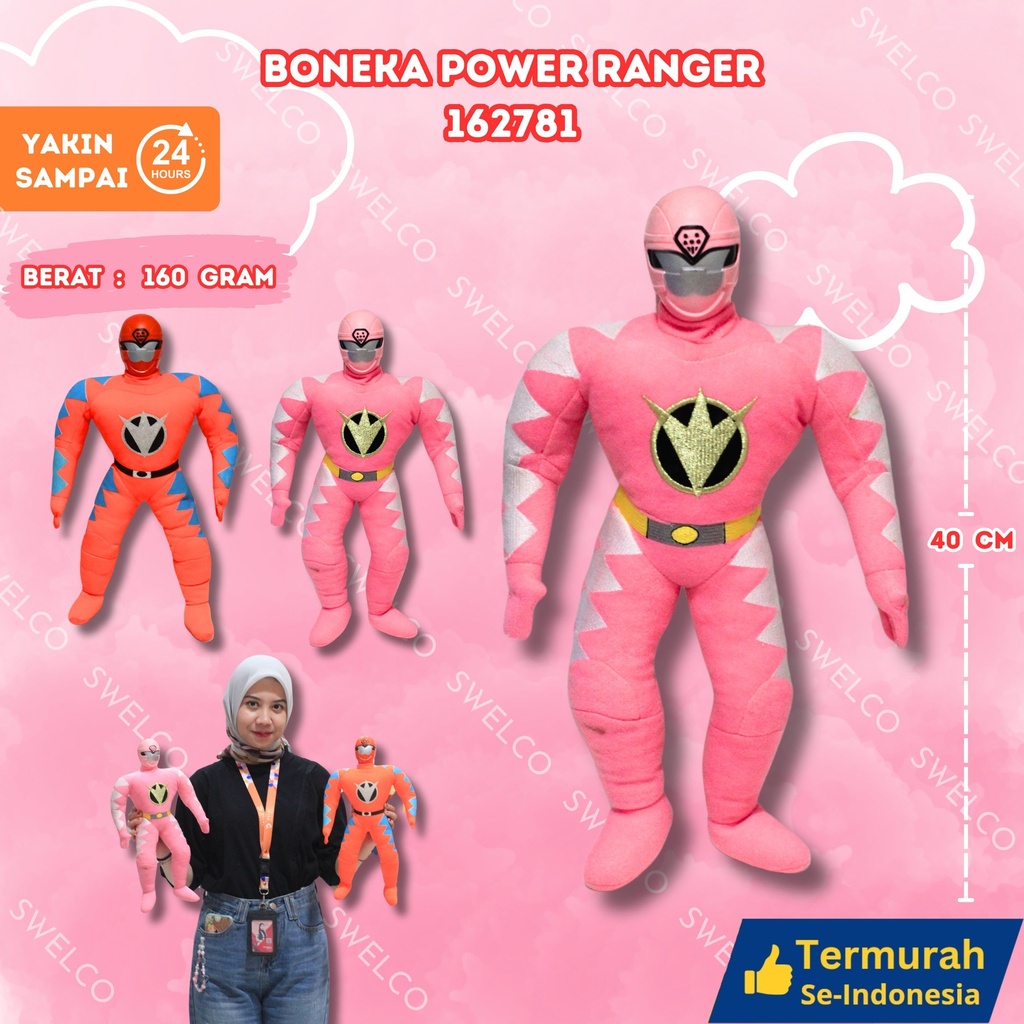 [162781] BONEKA POWER RANGER