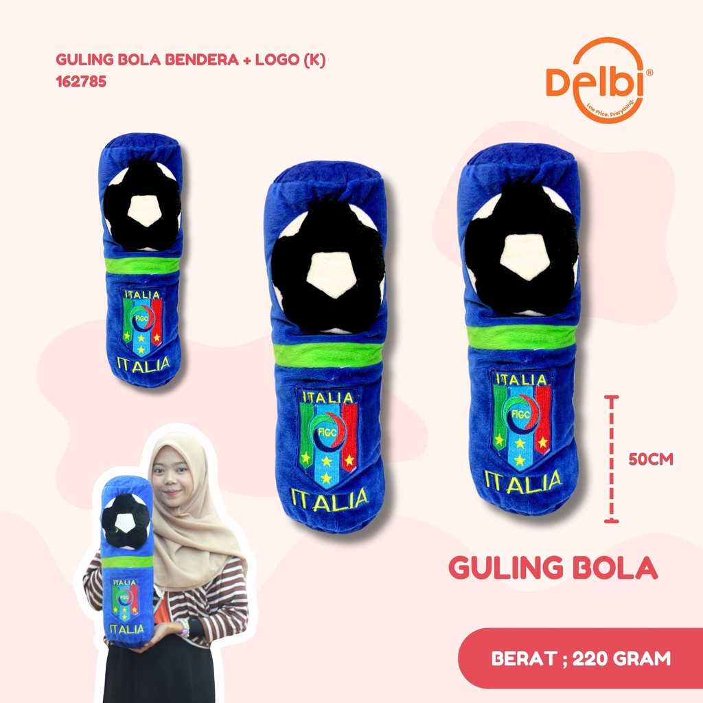 [162785] GULING BOLA BENDERA + LOGO (K)
