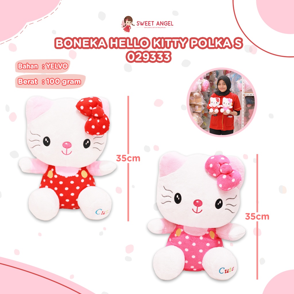 BONEKA HELLO KITTY POLKA S