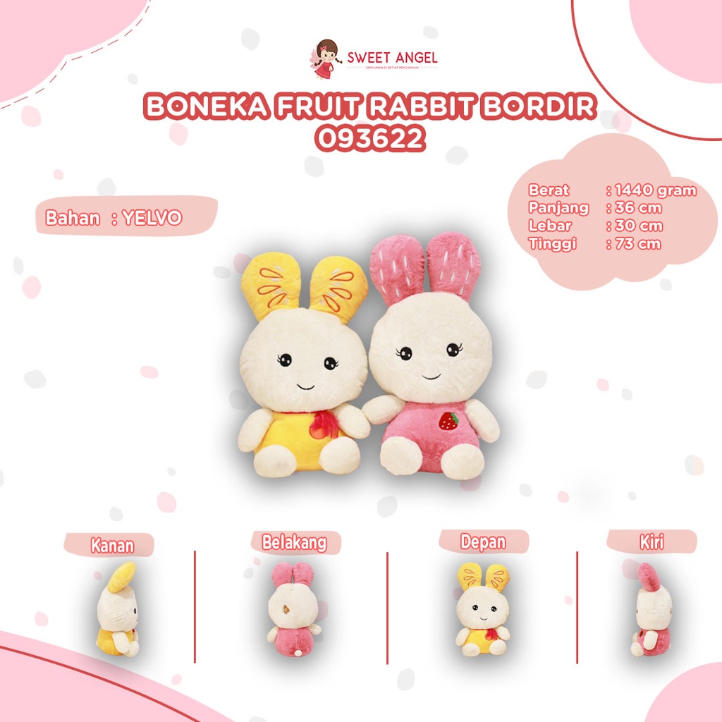 [093622] BNK FRUIT RABBIT BORDIR 1(80
