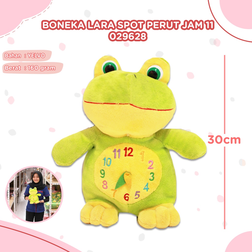BONEKA LARA SPOT PERUT JAM 11"