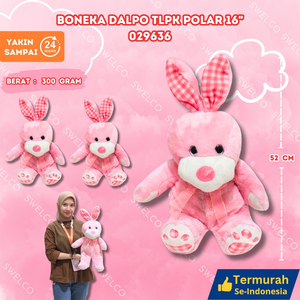 [029636] BONEKA DALPO TLPK POLAR 16"