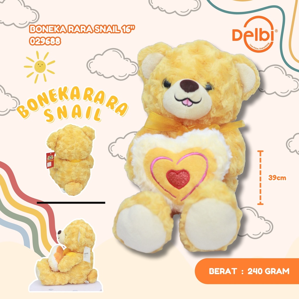 BONEKA RARA SNAIL 16"