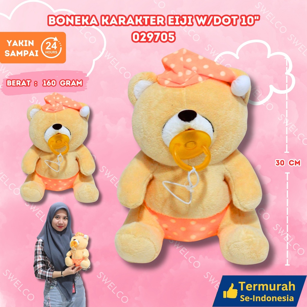 [029705] BONEKA KARAKTER EIJI W/DOT 10"