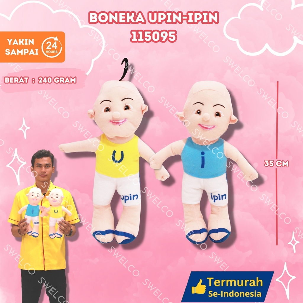 [115095] BONEKA UPIN/IPIN