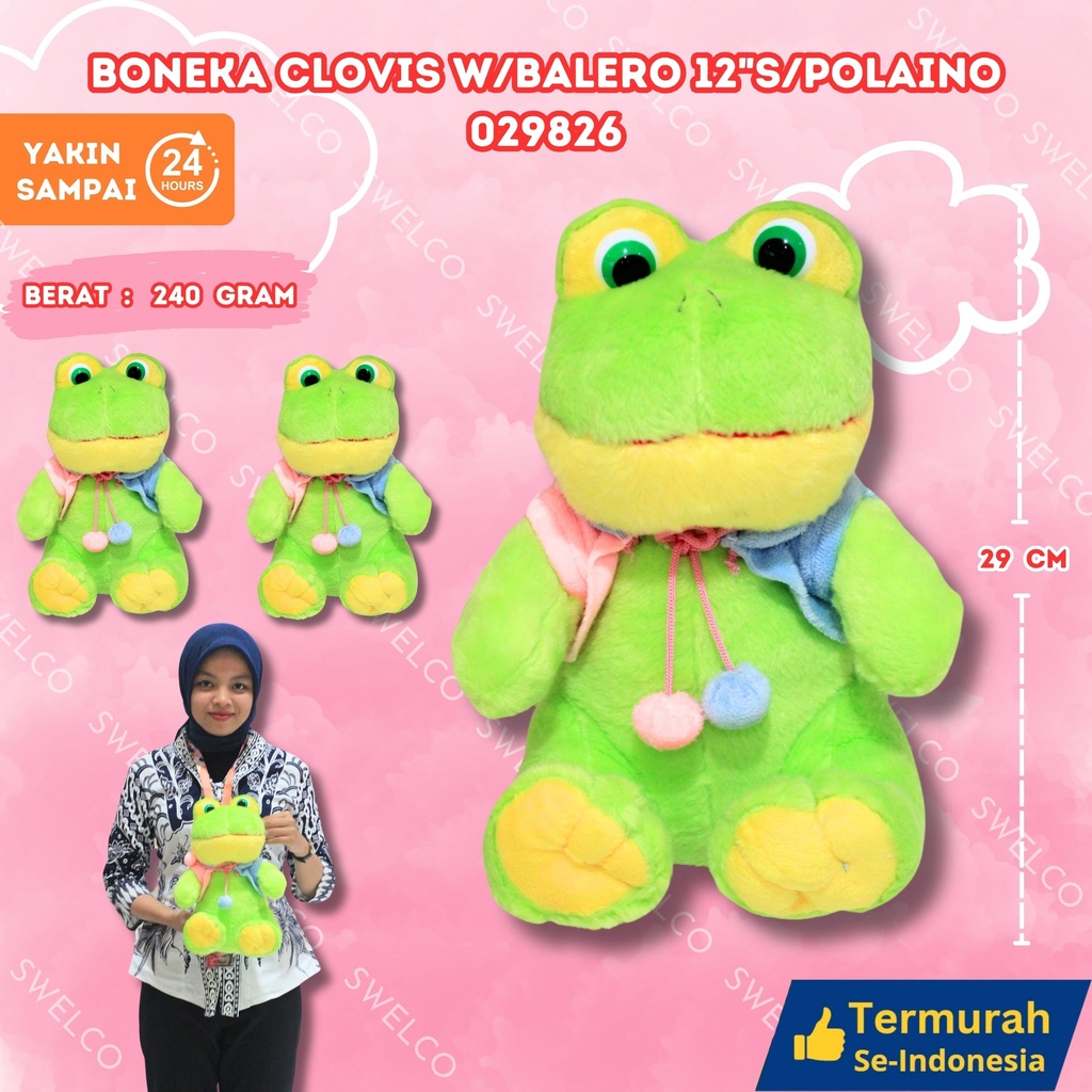 BONEKA CLOVIS W/BALERO 12"S/POLAINO