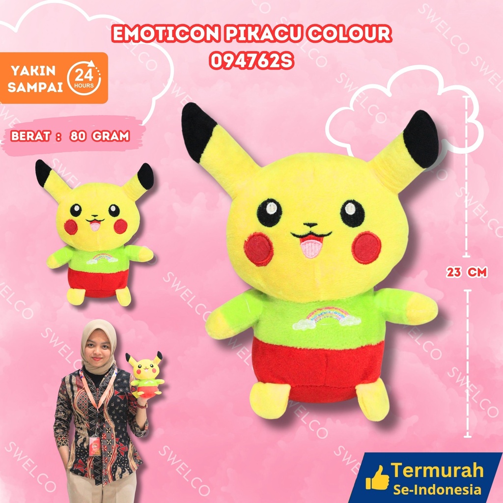 [094762S] EMOTICON PIKACU COLOUR