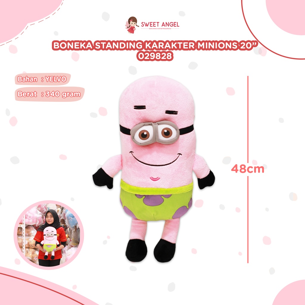 BONEKA STANDING KARAKTER MINIONS 20"