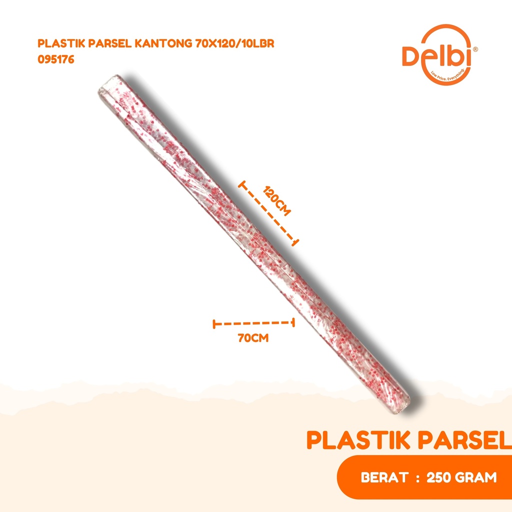 [095176] PLASTIK PARSEL KANTONG 70X120/10LBR