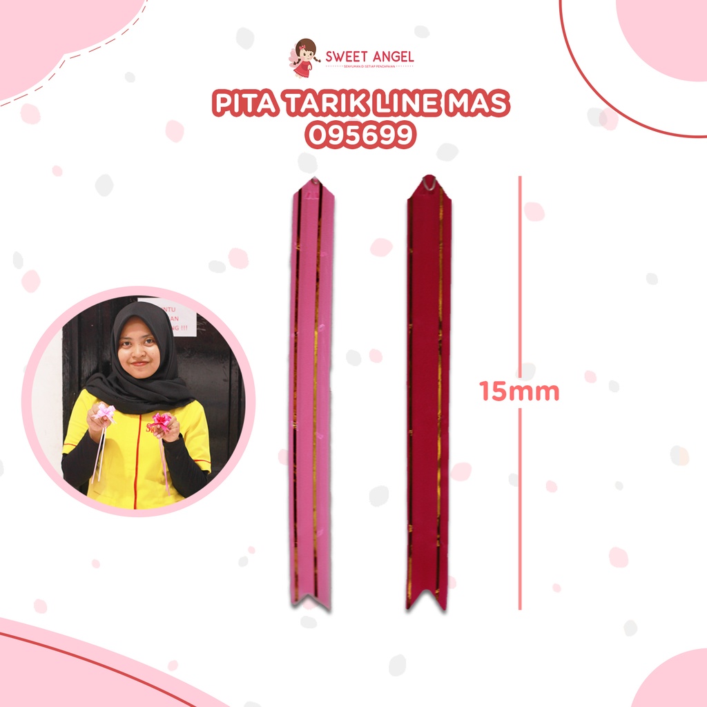 [095266] PITA TARIK LINE MAS 15MM/3000PCS