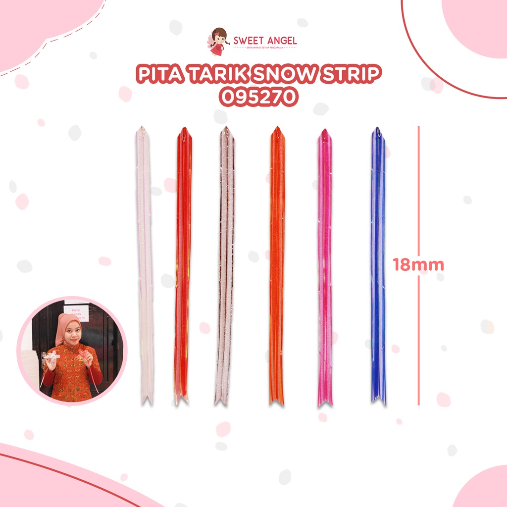 PITA TARIK LINE SNOW STRIP 18MM/2000PCS