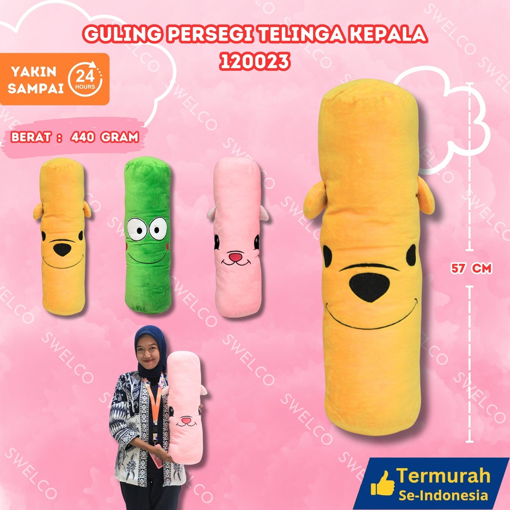 [120023] GULING PERSEGI TELINGA KEPALA