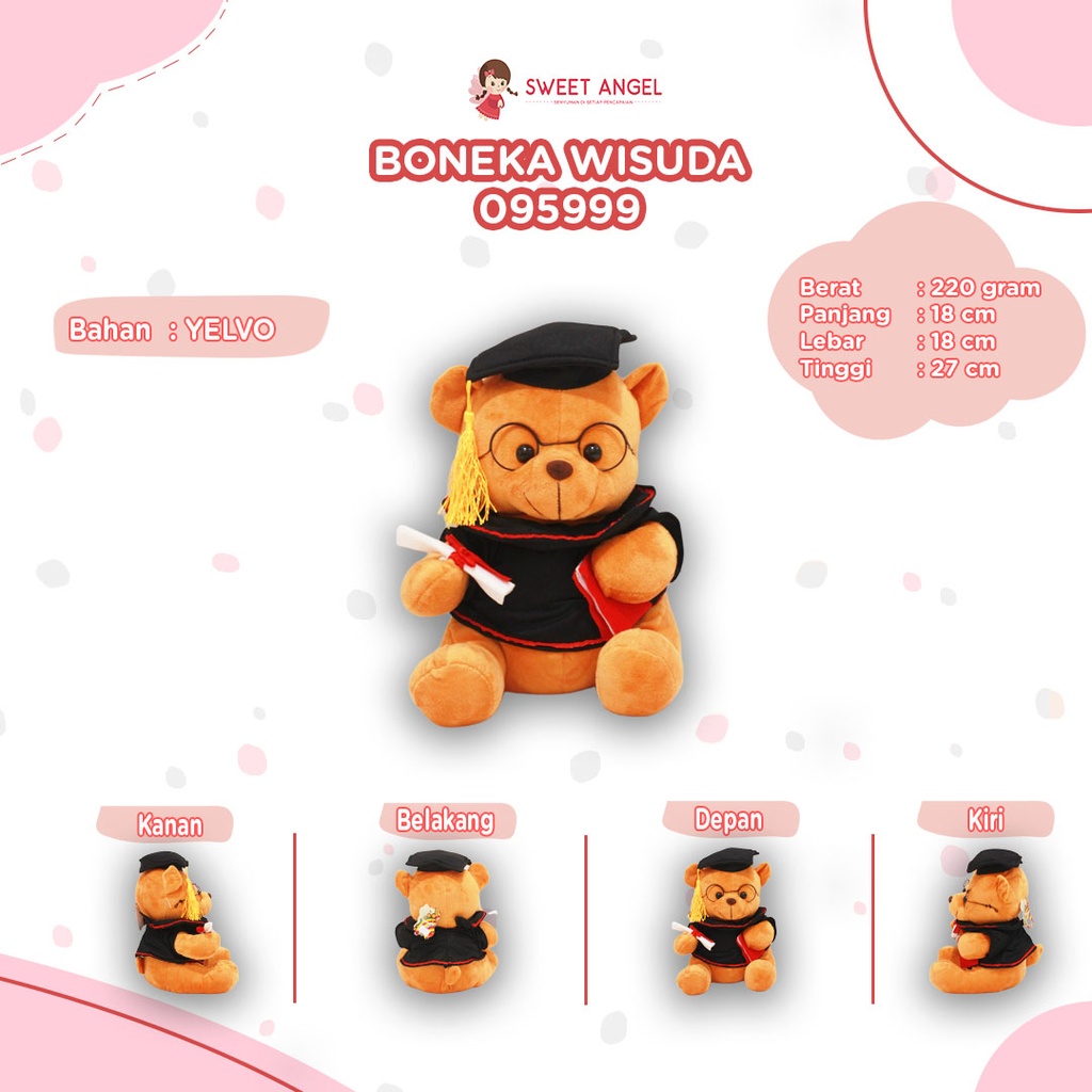 BONEKA WISUDA 30CM 095999
