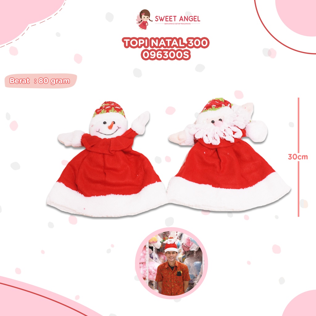 [096300S] TOPI NATAL ANAK 300