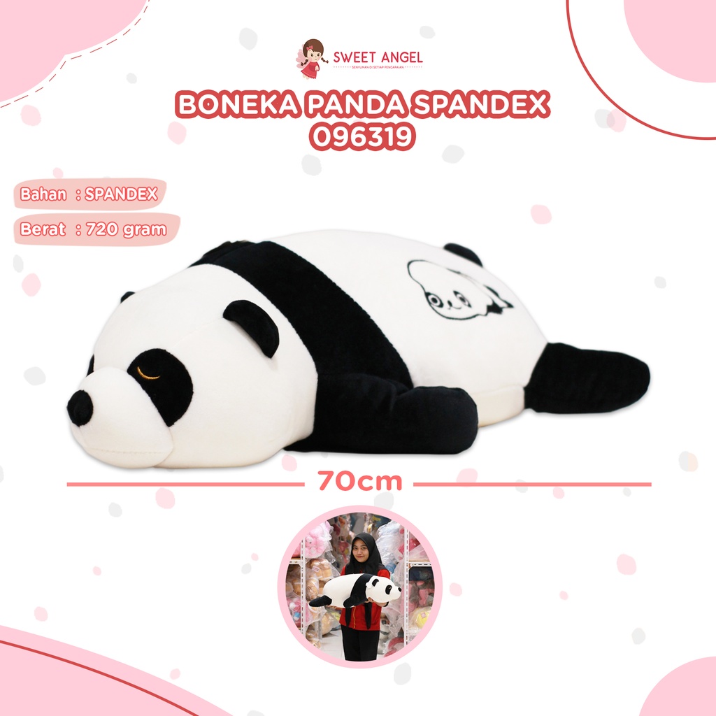 [096319] BONEKA PANDA SPANDEK 70CM 319