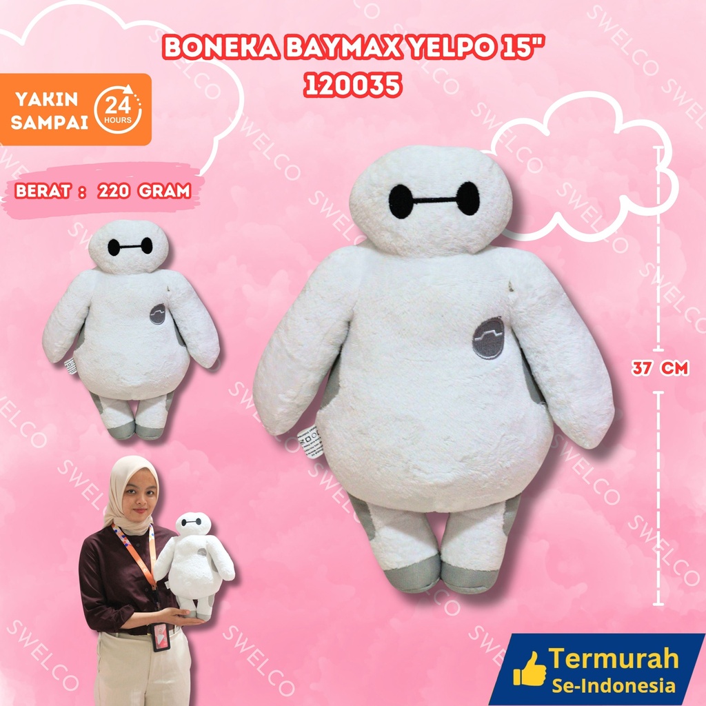 [120035] BONEKA BAYMAX YELPO 15"
