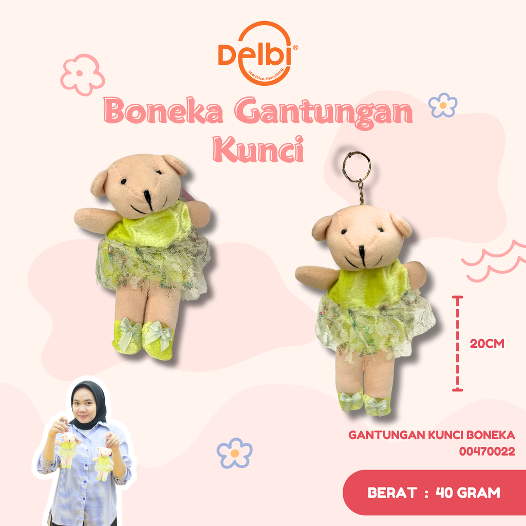 GANTUNGAN KUNCI BONEKA