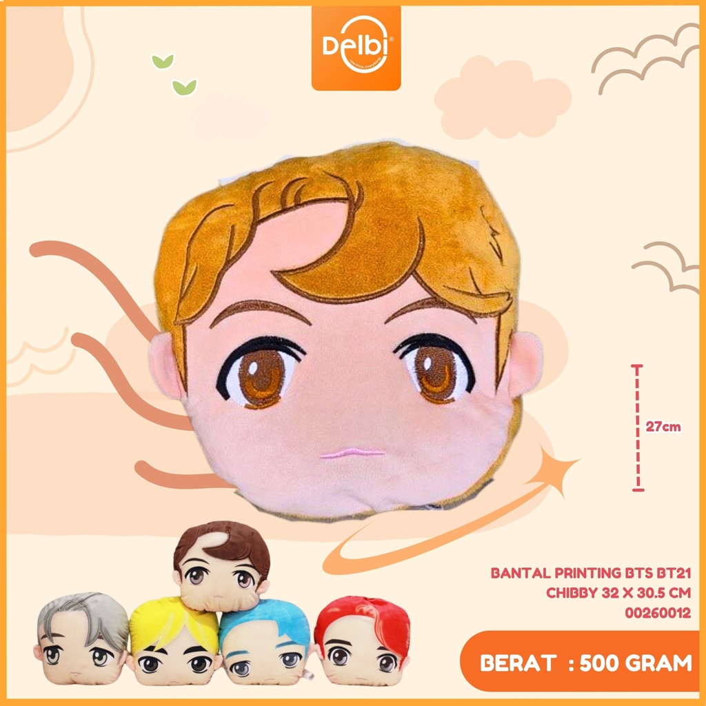 BANTAL PRINTING BTS BT21 CHIBBY 32 X 30.5 CM