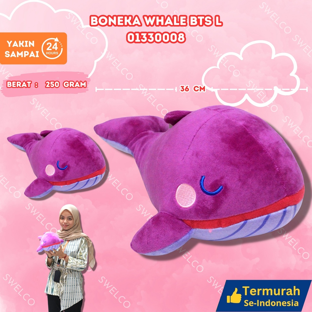 BONEKA WHALE BTS L