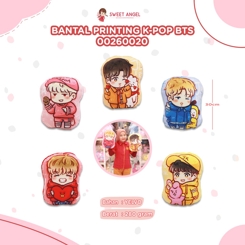 BANTAL PRINTING KPOP BTS (27X38)