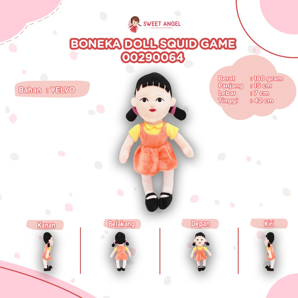 BONEKA DOLL SQUID GAME 17H'