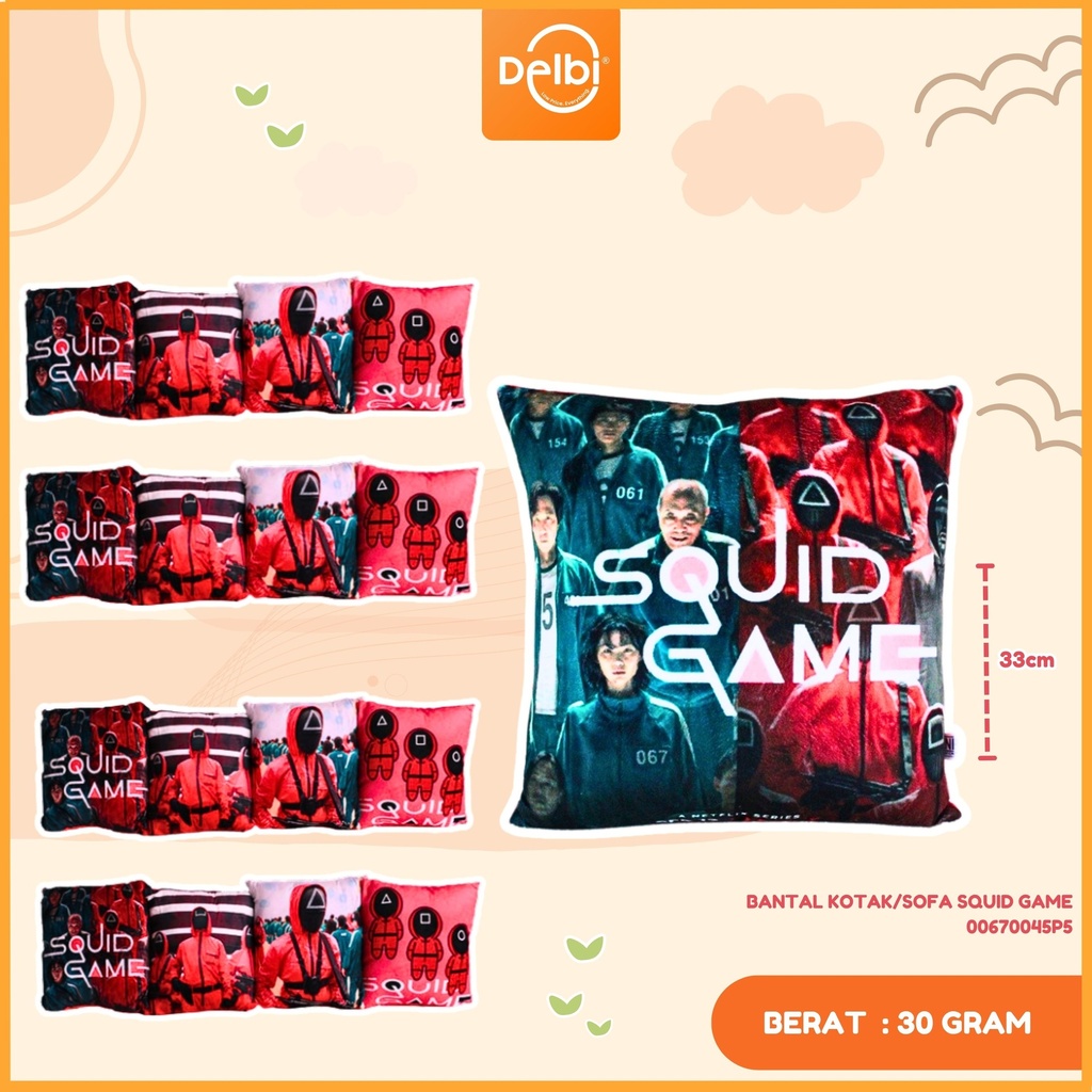 [00670045] BANTAL KOTAK/SOFA SQUID GAME