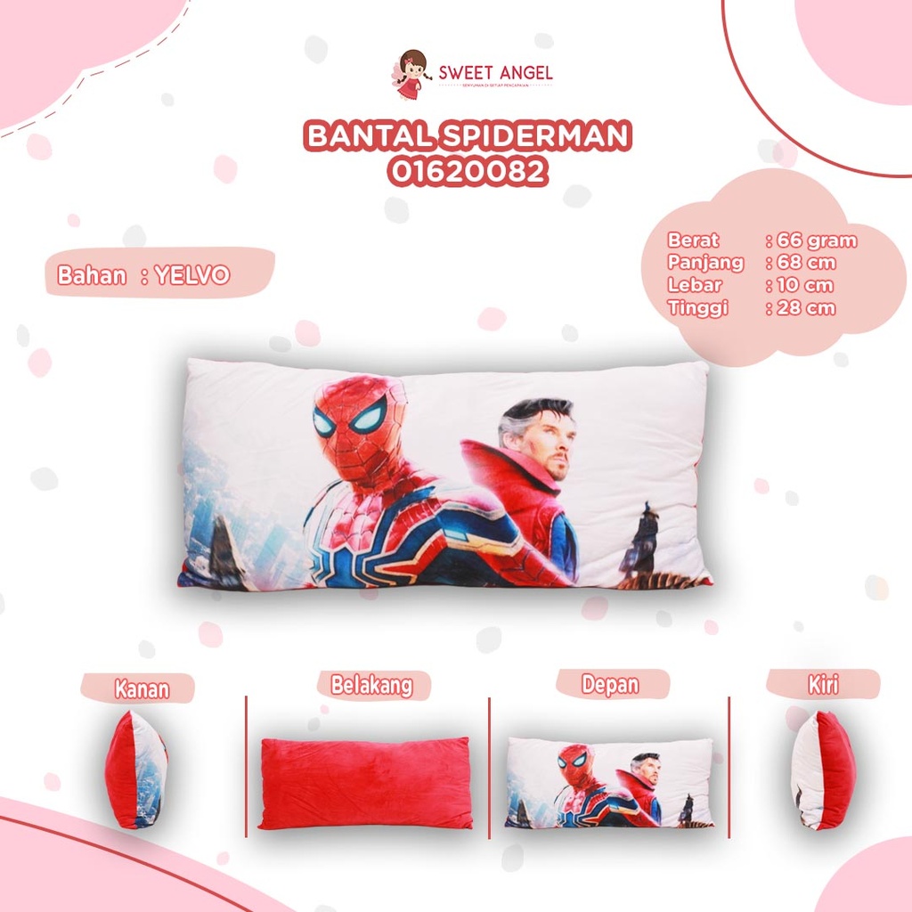 BANTAL SPIDERMAN 40X80CM