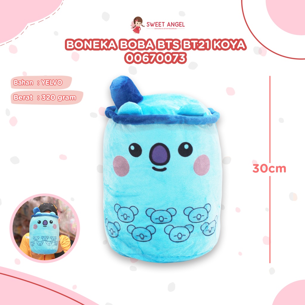 [00670073] BONEKA BOBA BTS BT21 (KOYA)