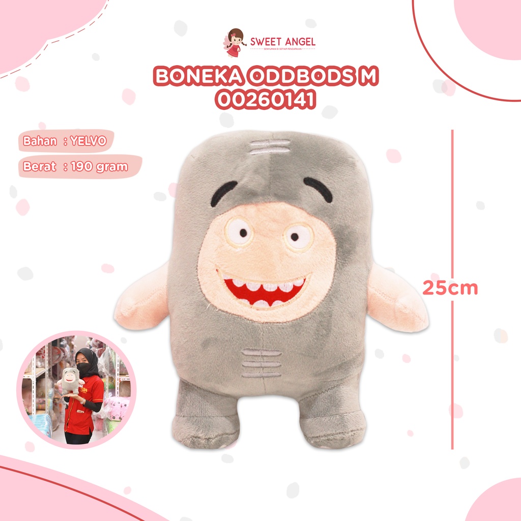 BONEKA ODDBODS M 12"