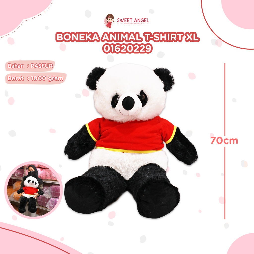 BONEKA ANIMAL T-SHIRT XL