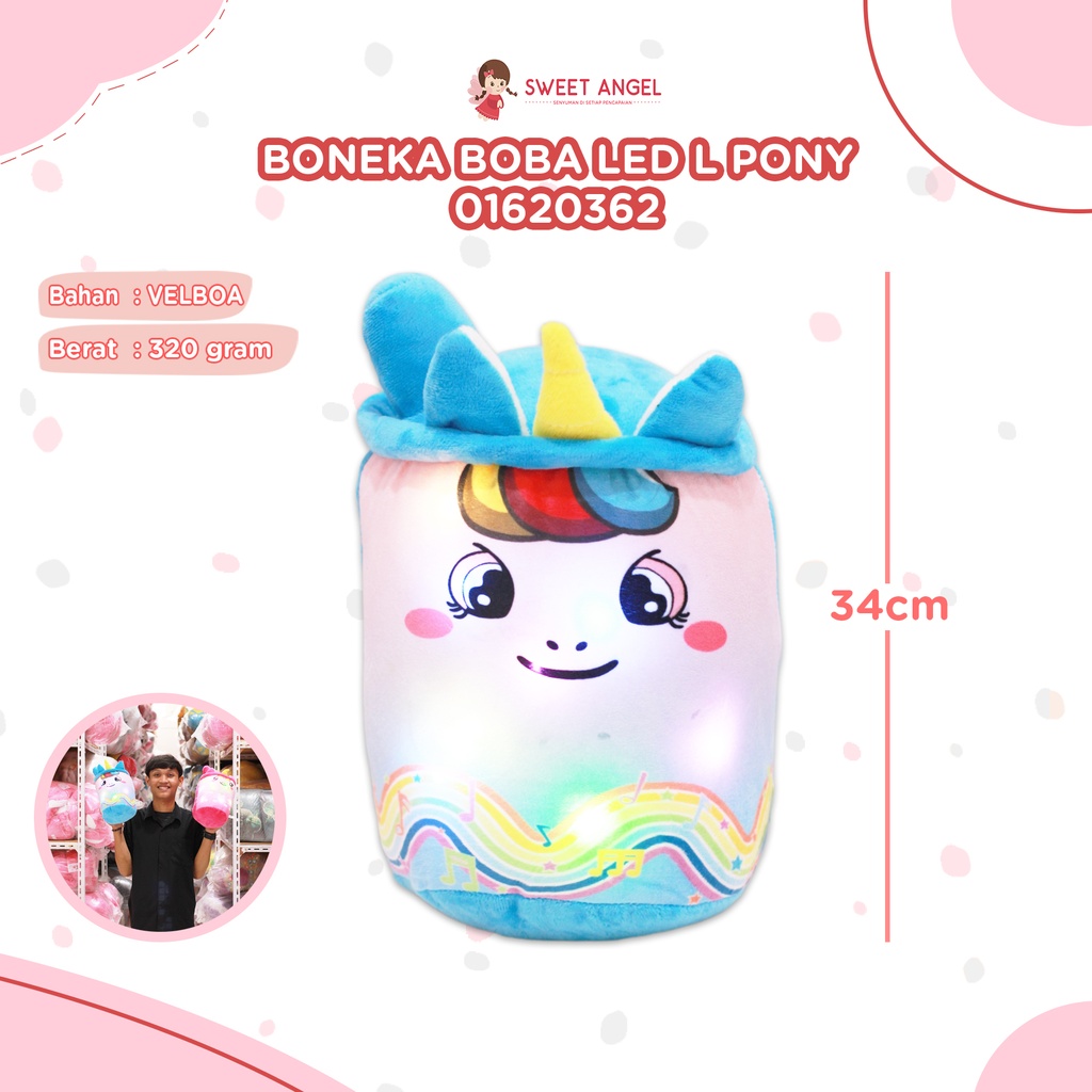 BONEKA BOBA L PONY
