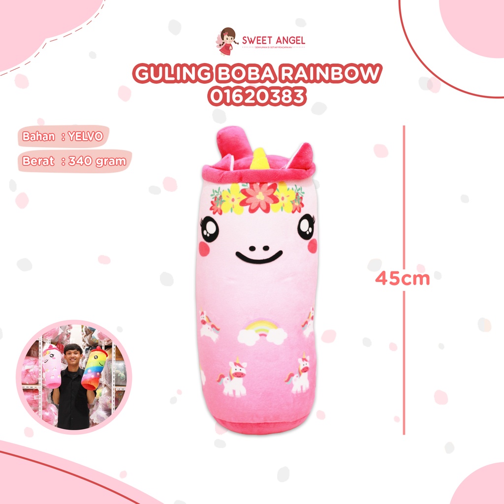 GULING BOBA RAINBOW (10PCS (Pony Fanta Pink)